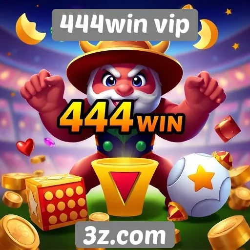 Variedade de jogos disponíveis no 444win vip